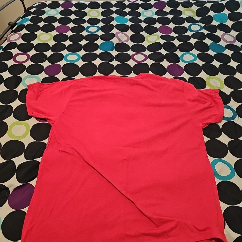 The Cobra Kai Graphic Tee - Pink with Yellow Logo - Picture 5 of 5